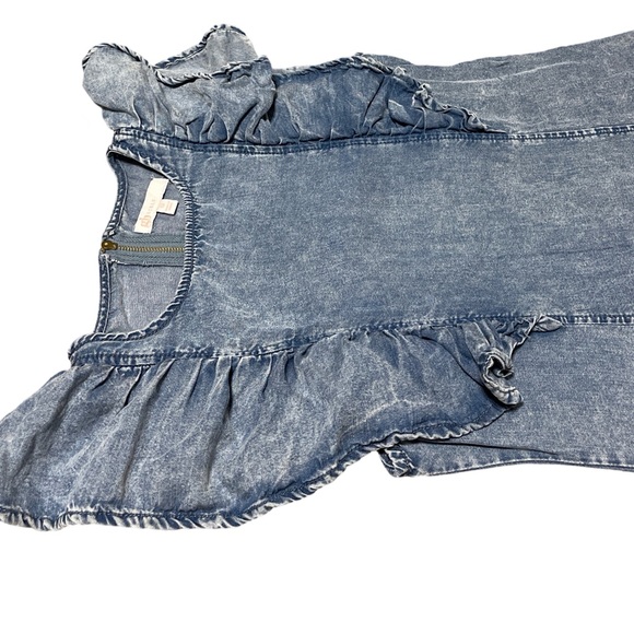 GB girls denim dress size 12. Gently used - Picture 4 of 6